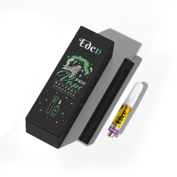 thc vape kit with white background