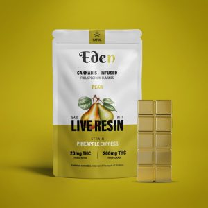 live resin full spectrum pineapple express edible