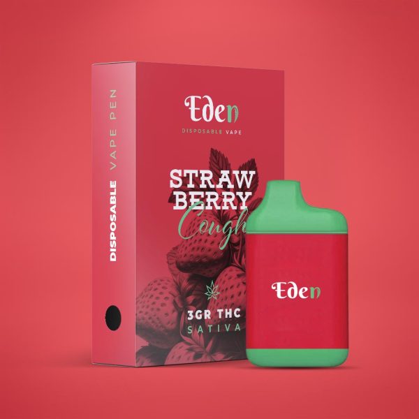 strawberry cough 3gr disposable vape pen