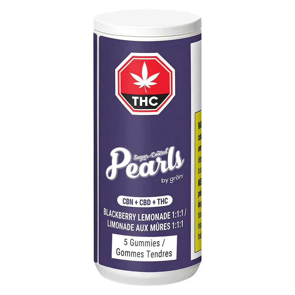 Blackberry Lemonade 1:1:1 CBN/CBD/THC Pearls