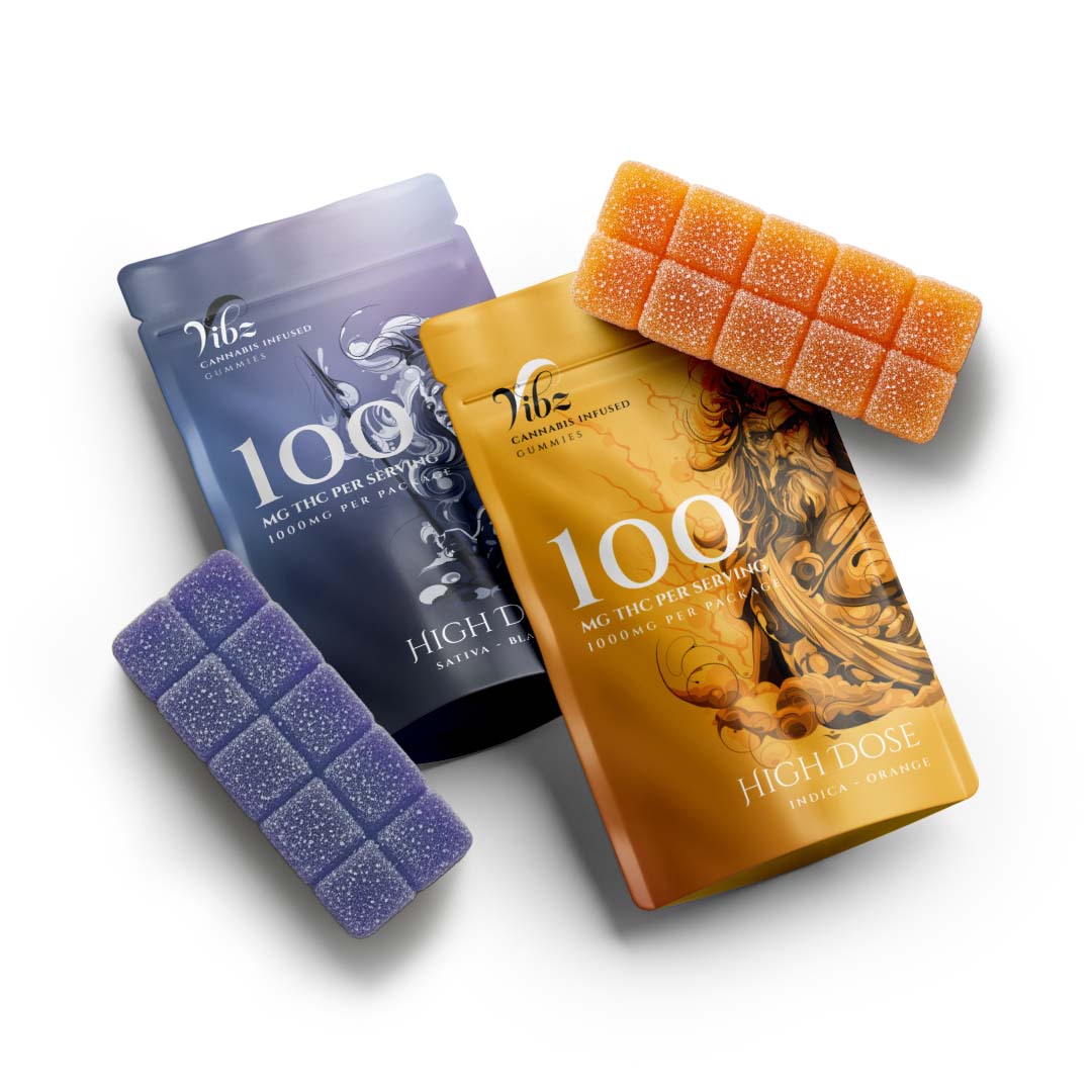 100mgTHC-01-1 Vibz – 100mg THC Gummies - Image 1