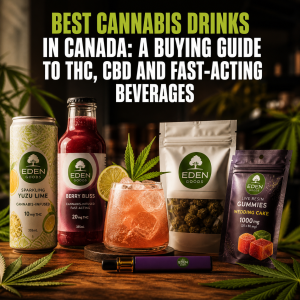 Best Cannabis Drinks in Canada: A Buying Guide to THC, CBD and Fast-Acting Beverages