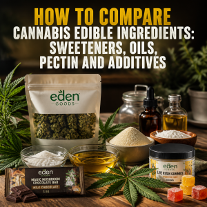 How to Compare Cannabis Edible Ingredients: Sweeteners, Oils, Pectin and Additives