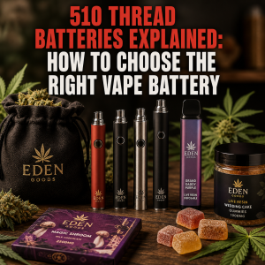 510 Thread Batteries Explained: How to Choose the Right Vape Battery
