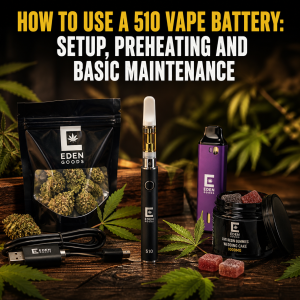 How to Use a 510 Vape Battery: Setup, Preheating and Basic Maintenance