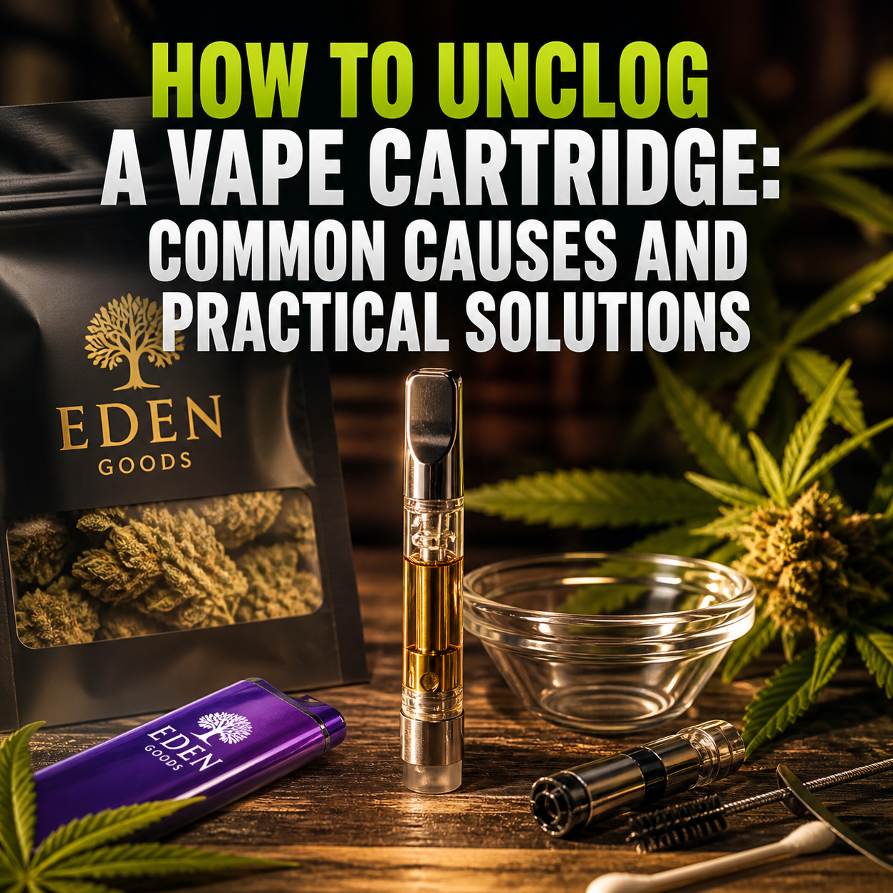 How to Unclog a Vape Cartridge: Common Causes and Practical Solutions