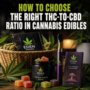How to Choose the Right THC-to-CBD Ratio in Cannabis Edibles