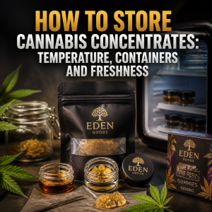 How to Store Cannabis Concentrates: Temperature, Containers and Freshness