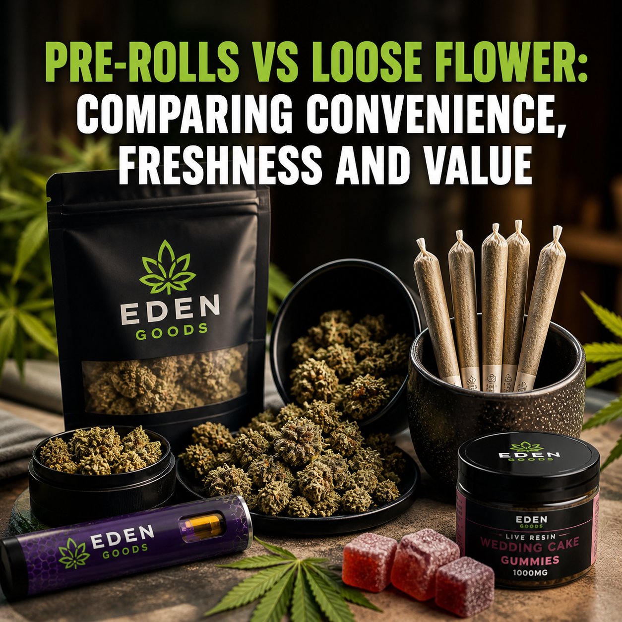 Pre-Rolls vs Loose Flower: Comparing Convenience, Freshness and Value