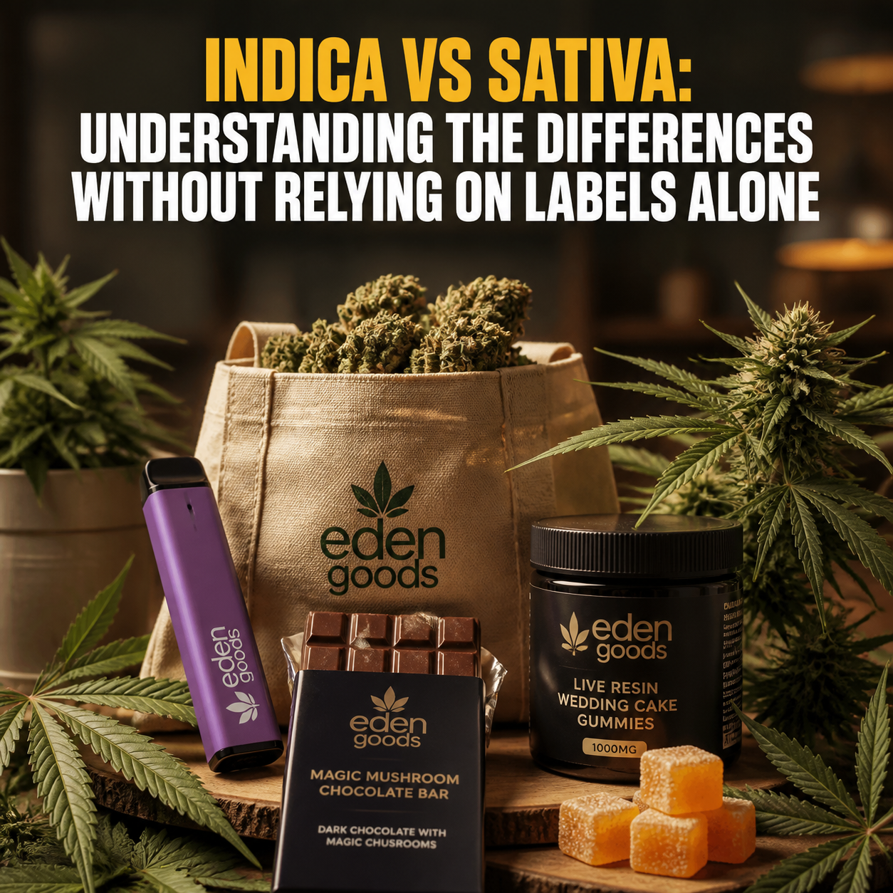 Indica vs Sativa: Understanding the Differences Without Relying on Labels Alone