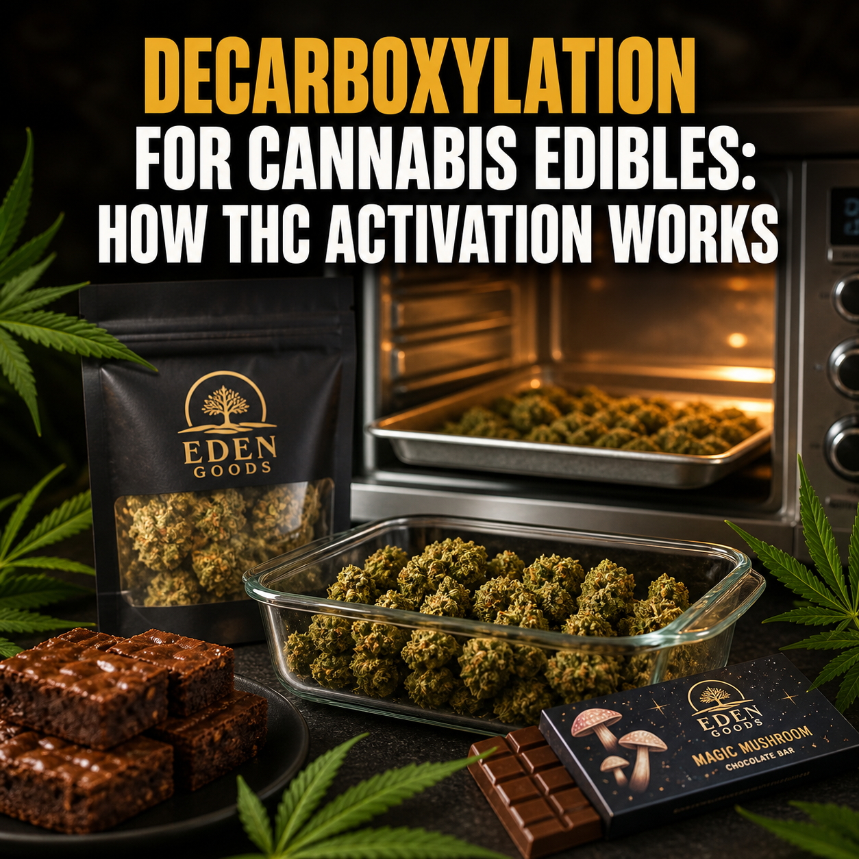 Decarboxylation for Cannabis Edibles: How THC Activation Works