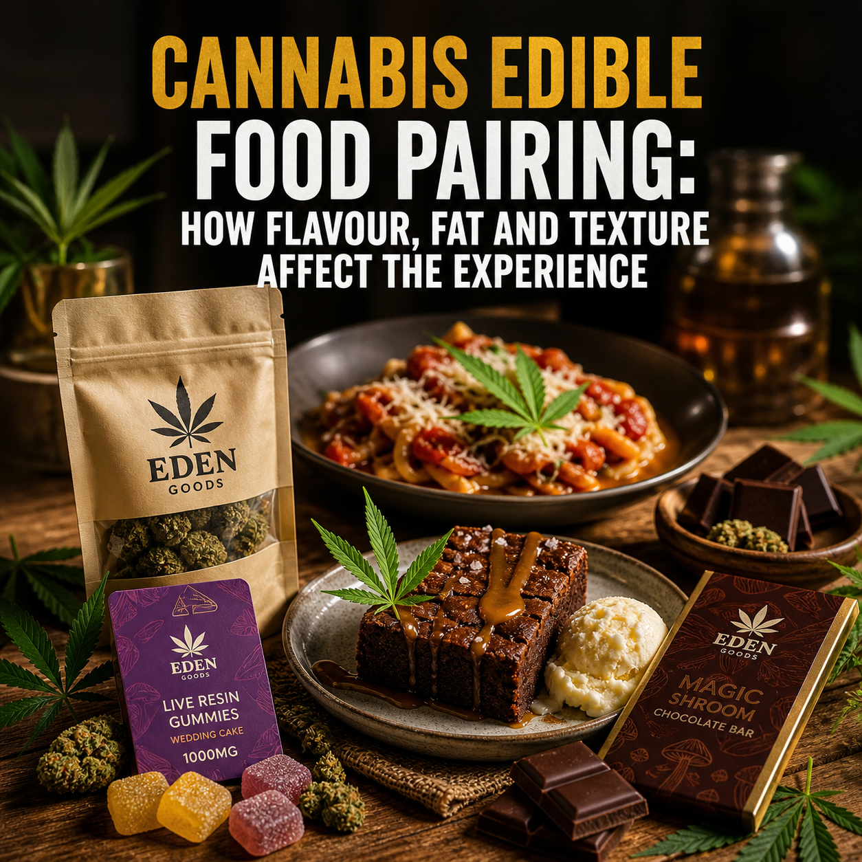 Cannabis Edible Food Pairing: How Flavour, Fat and Texture Affect the Experience